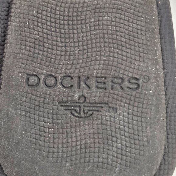 Dockers Sandals Womens Size 7.5M Brown Leather Flip Flops Casual Comfort Slip On - Picture 4 of 9